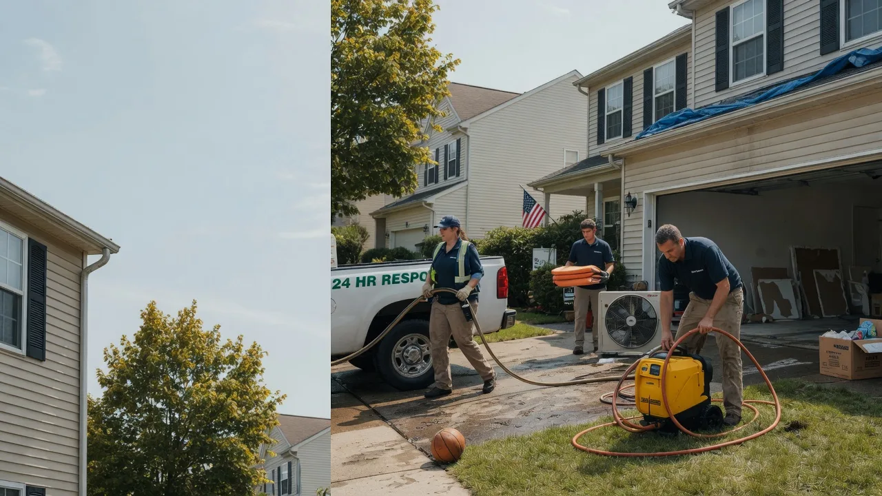 Emergency Water Damage Restoration in Bridgeport, WV near me